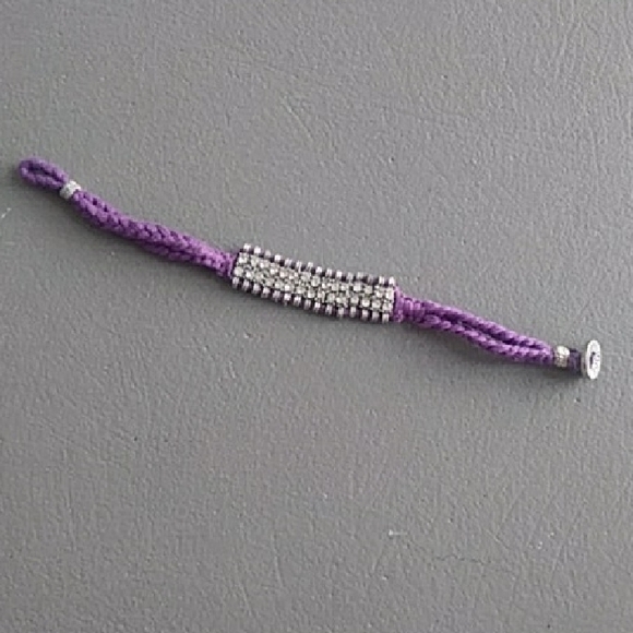 American Eagle Outfitters Purple and Silver Bracelet - Picture 2 of 5